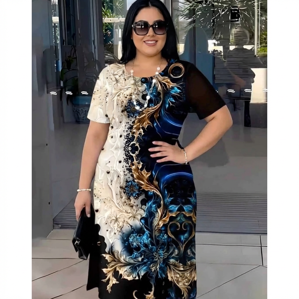 Viviana - Printed Relaxed Dress