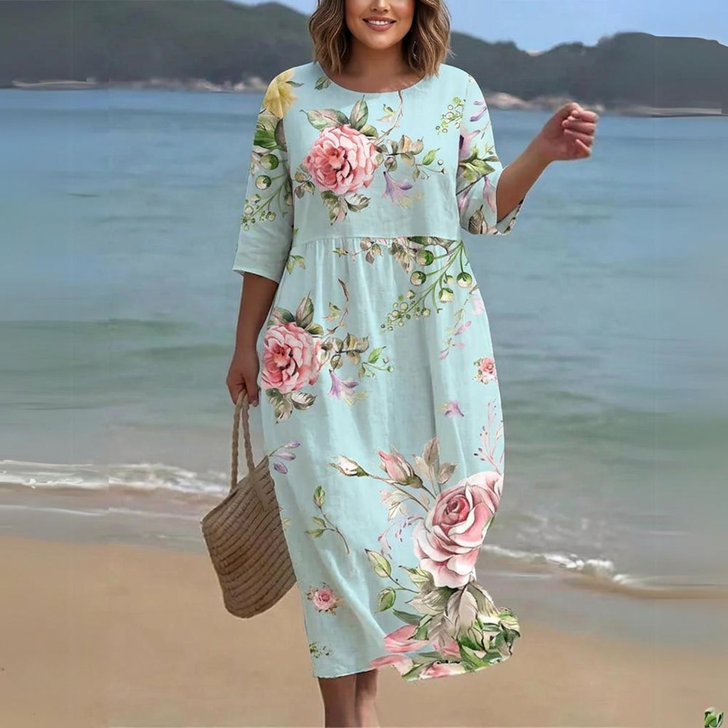 Marina - Summer Printed Dress