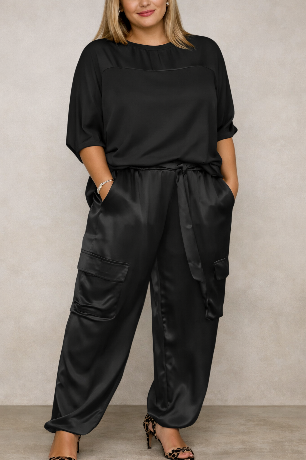 Finley - Silky Soft Cargo Lounge Set