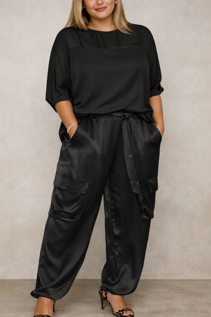 Finley - Silky Soft Cargo Lounge Set