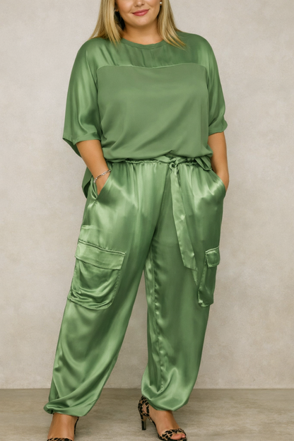 Finley - Silky Soft Cargo Lounge Set