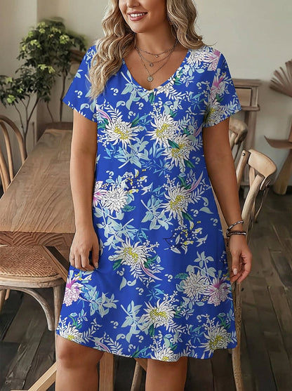 Lianne - Printed Bloom Dress