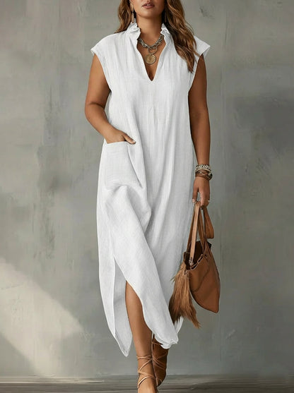 Elara | Ruffle Spring Maxi Dress