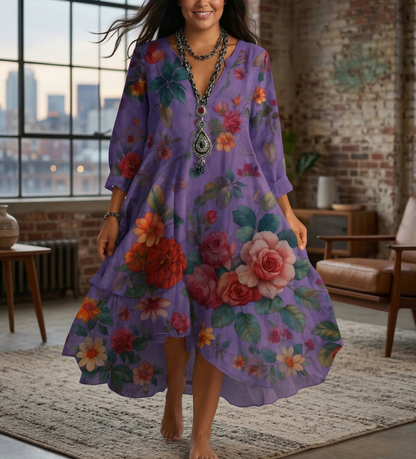 Valery Breezy Boho Dress