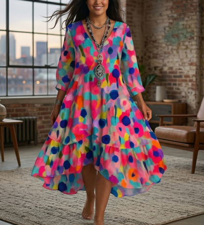 Valery Breezy Boho Dress