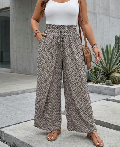 LUNARA - WOMEN'S WIDE-LEG TROUSERS