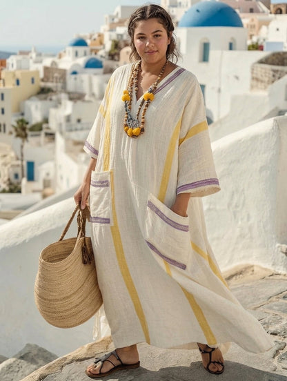 Vera Coastal Flow Dress