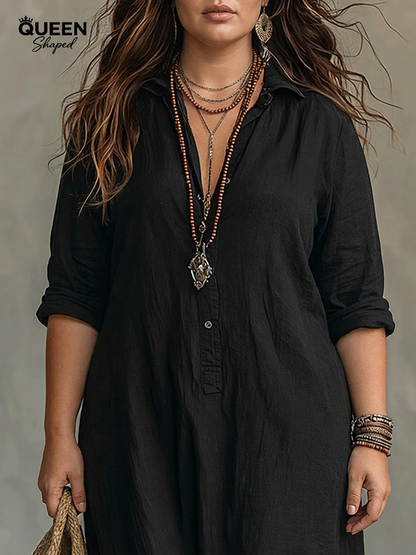 Nora | Relaxed Maxi Dress