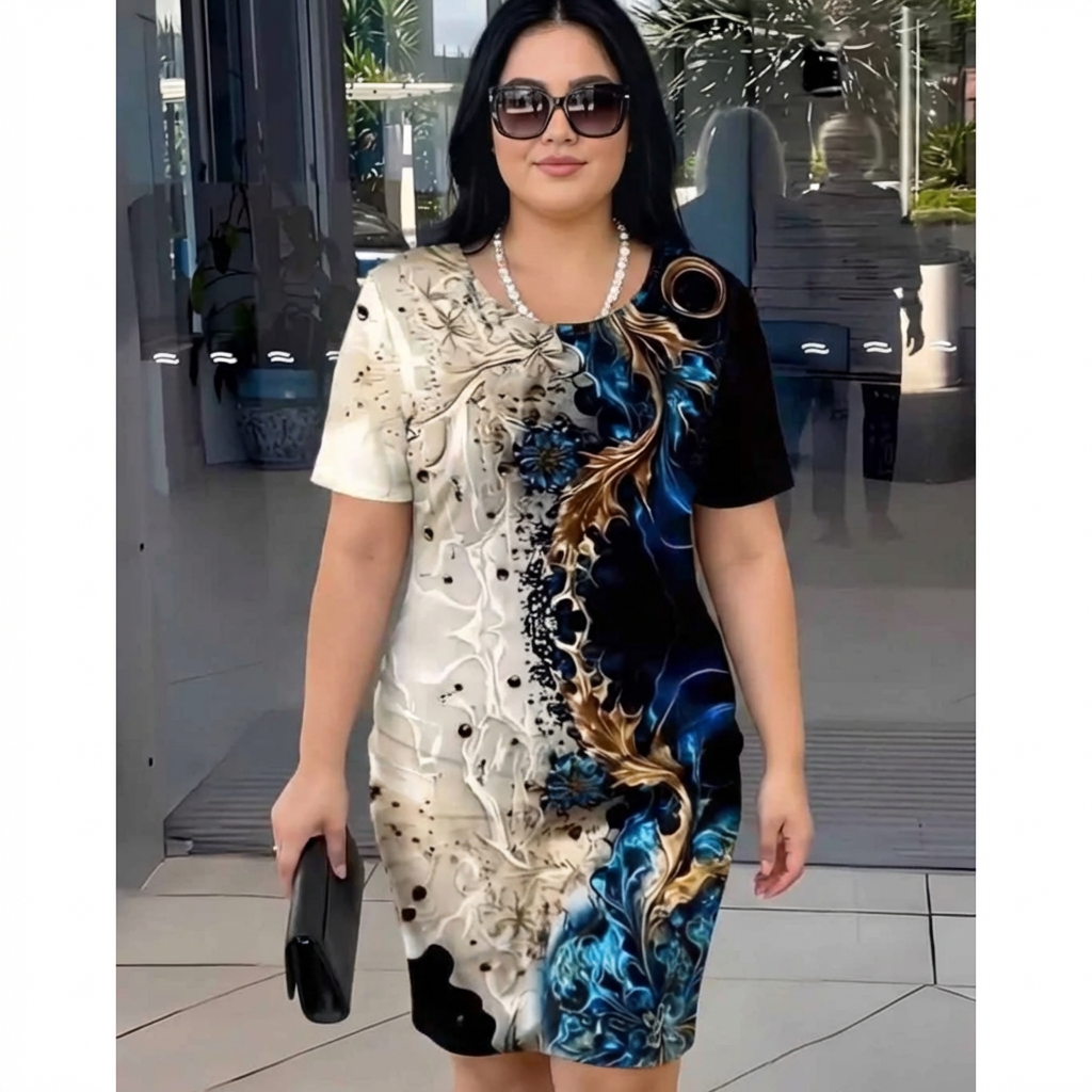 Viviana - Printed Relaxed Dress