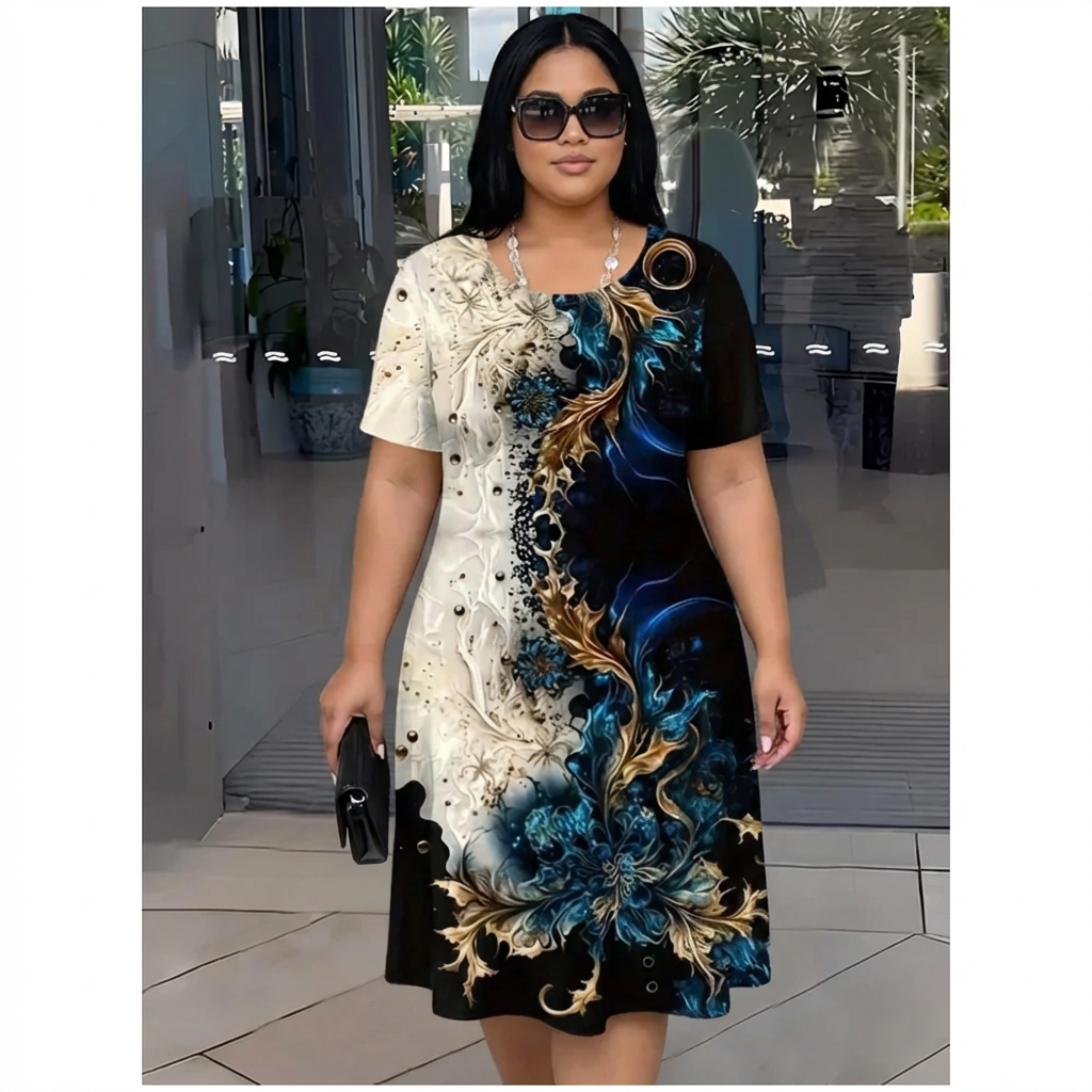 Viviana - Printed Relaxed Dress