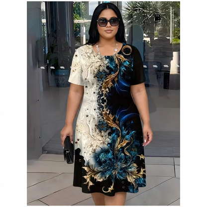 Viviana - Printed Relaxed Dress